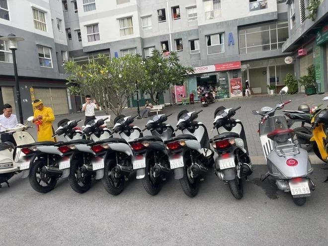 Dàn xe rước dâu toàn biển số đẹp tại TP.HCM-1