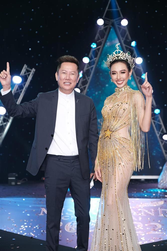 Thiên Ân thắng giải vote đầu, được ăn tối với Chủ tịch Miss Grand-5