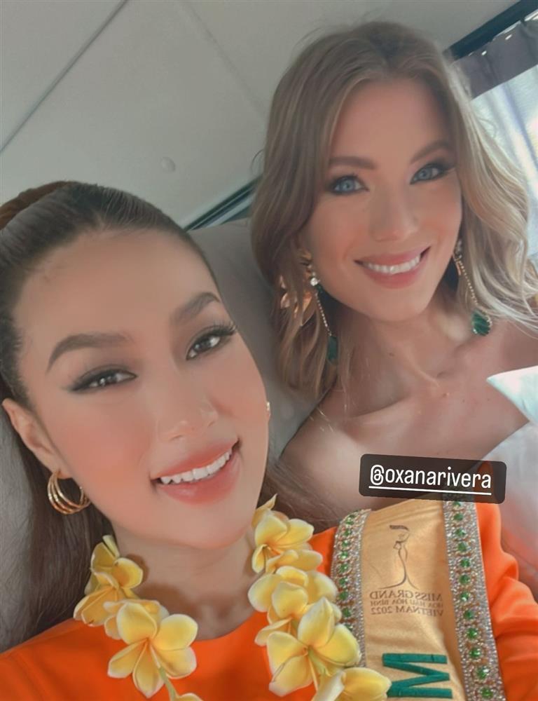 Thiên Ân thắng giải vote đầu, được ăn tối với Chủ tịch Miss Grand-11