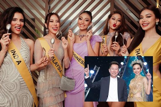 Thiên Ân thắng giải vote đầu, được ăn tối với Chủ tịch Miss Grand