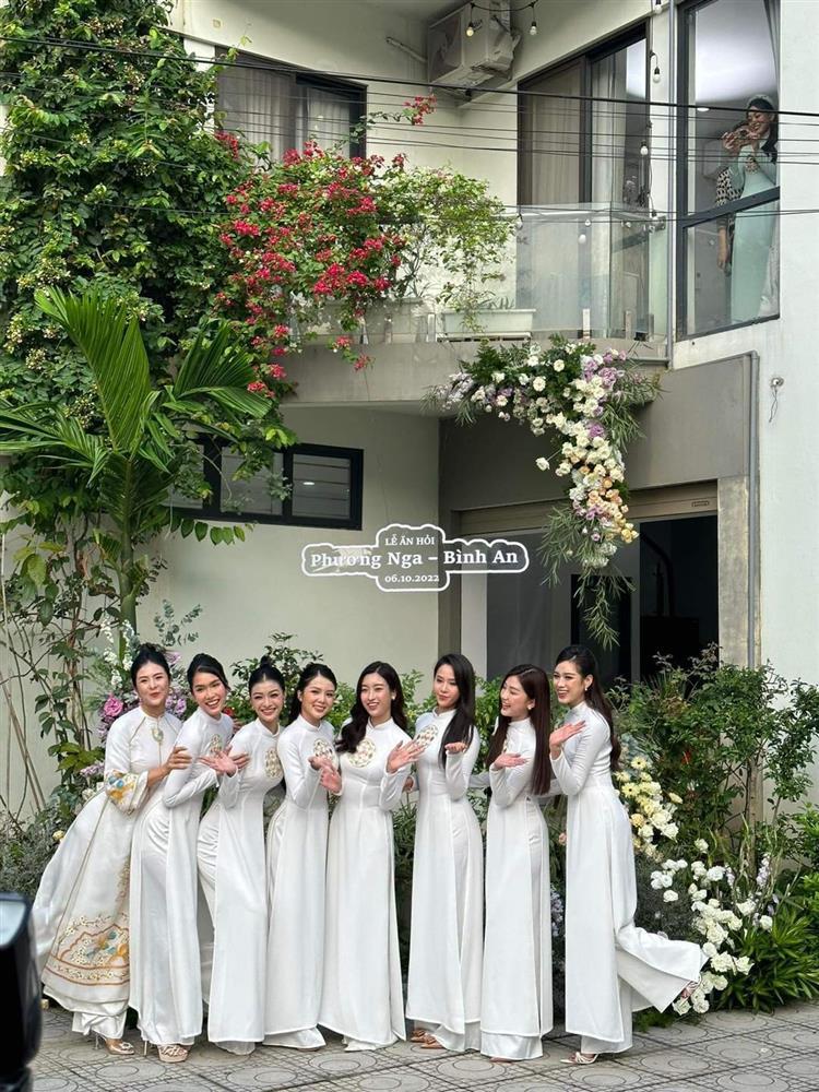 Dàn phù dâu toàn cực phẩm ở đám hỏi Bình An - Phương Nga-7