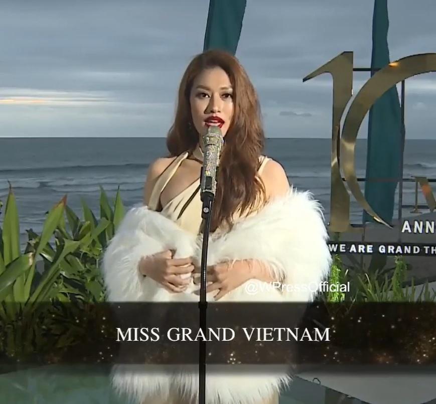 Thùy Tiên trao băng Thiên Ân, netizen mong trao luôn vương miện-2