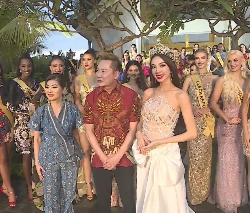 Thùy Tiên trao băng Thiên Ân, netizen mong trao luôn vương miện-10