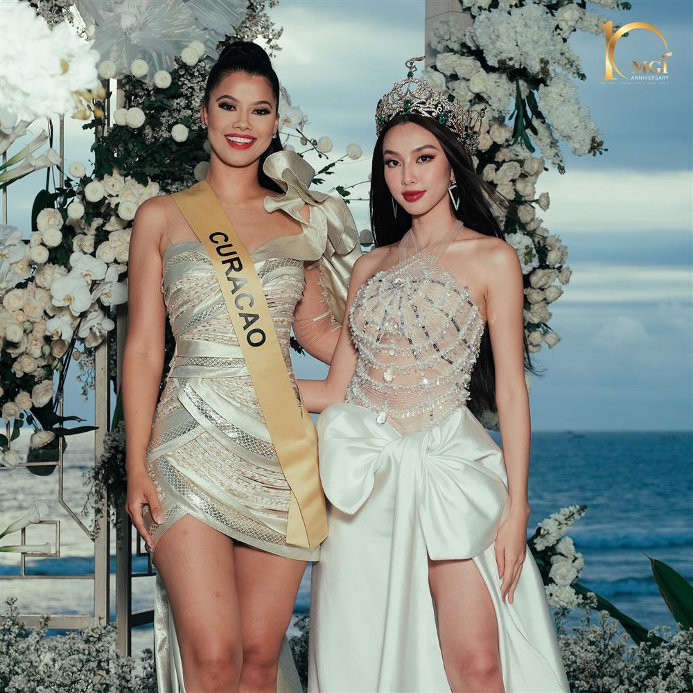 Đối thủ Miss Grand của Thiên Ân khoe cánh tay kín hình xăm-6