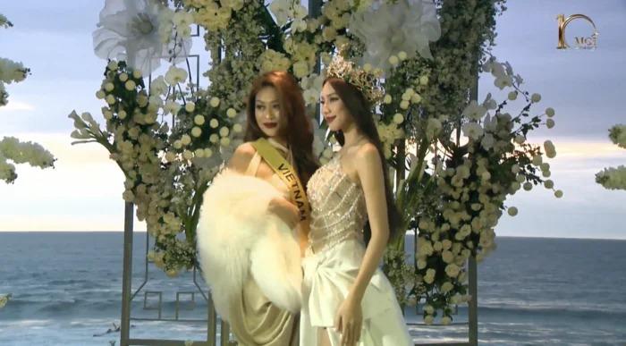 Thiên Ân bị chê rườm rà tại buổi trao sash Miss Grand International-5