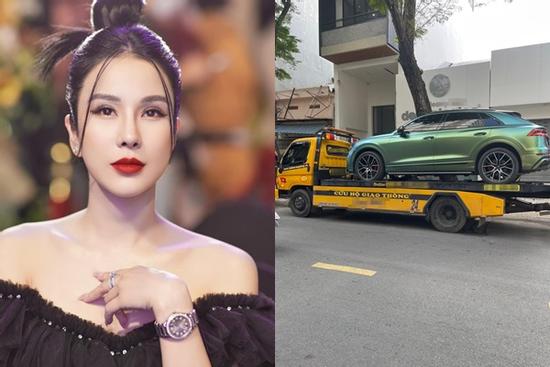 Diệp Lâm Anh bàng hoàng phát hiện bí mật khi xe hơi gặp nạn