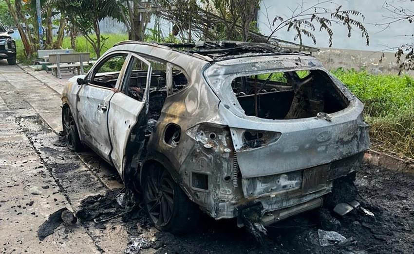 Bắt 2 thanh niên nhận thuê 5 triệu để đốt ô tô hơn 1 tỷ-5