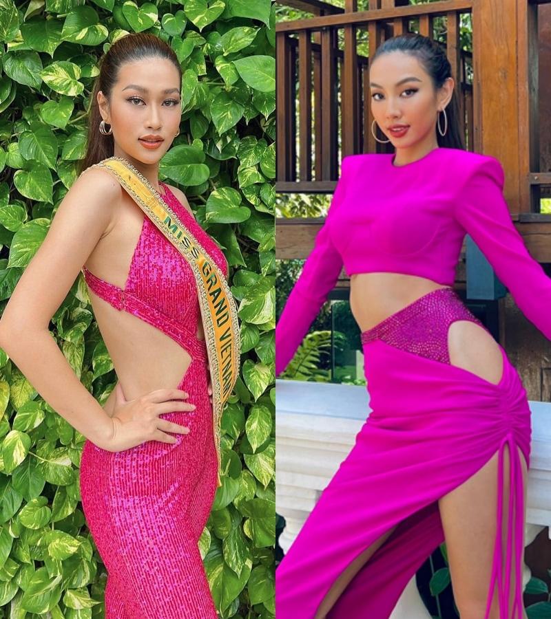 Hoa hậu Thiên Ân khéo xin vía Thùy Tiên để intop cao ở Miss Grand-5