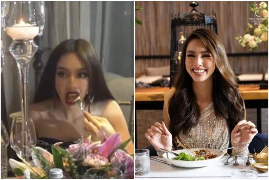 Thùy Tiên bị 'dìm' ở bữa tối đặc biệt Miss Grand International 2022