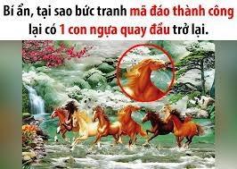 Tại sao bức tranh mã đáo thành công luôn có một con ngựa quay đầu?-2