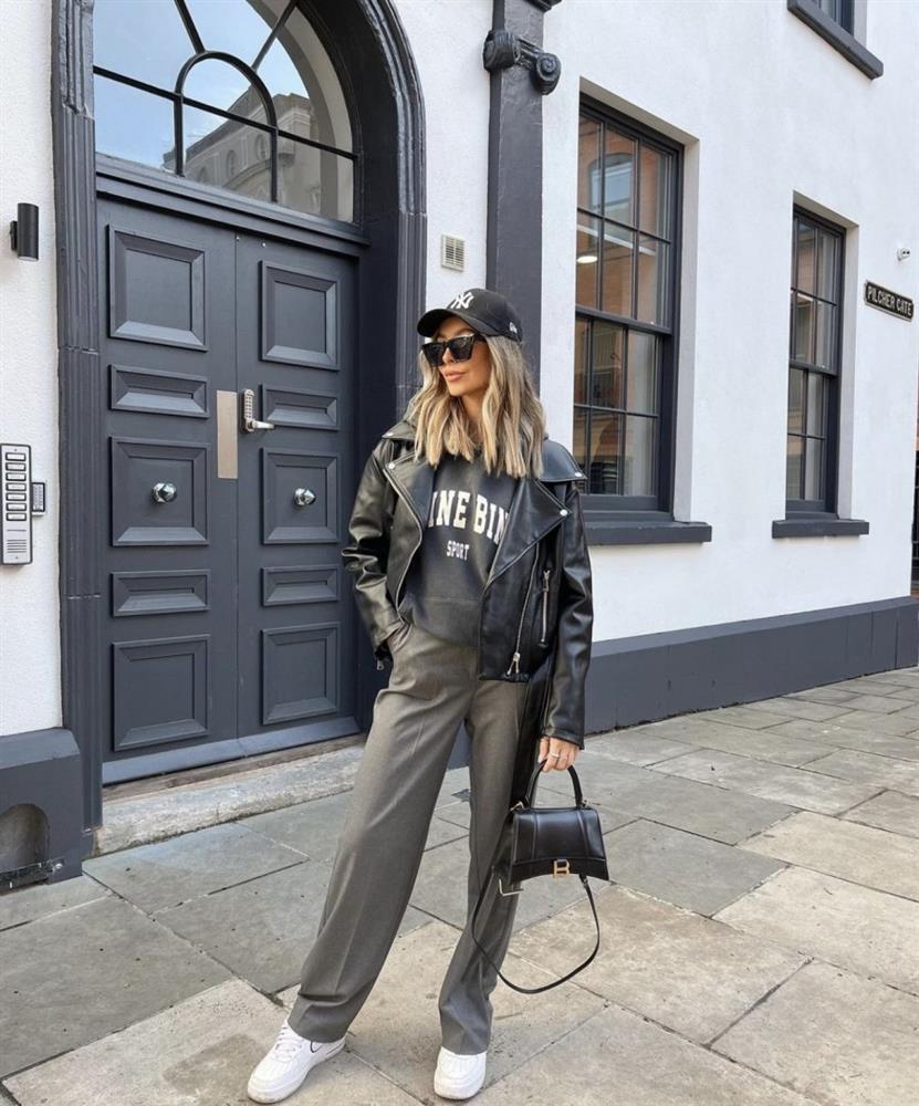 Mix áo khoác da mùa lạnh tôn dáng như Rosé, Jisoo-6