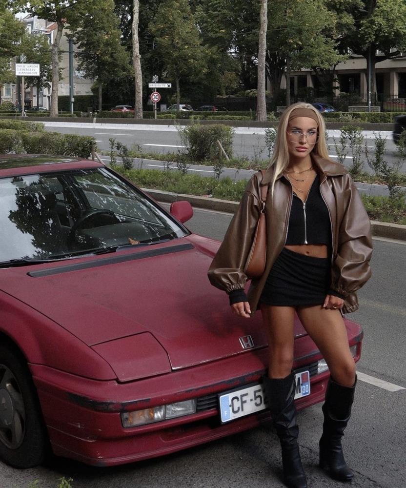 Mix áo khoác da mùa lạnh tôn dáng như Rosé, Jisoo-8