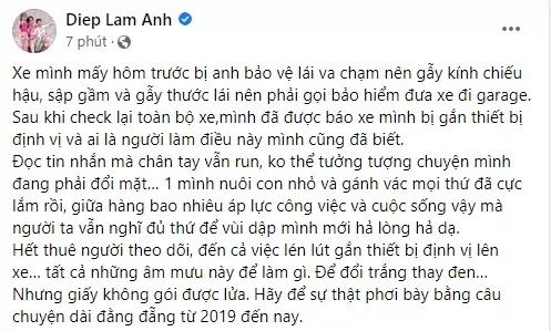 Diệp Lâm Anh bị dọa giật điện thoại sau 2 vụ theo dõi ngầm-2