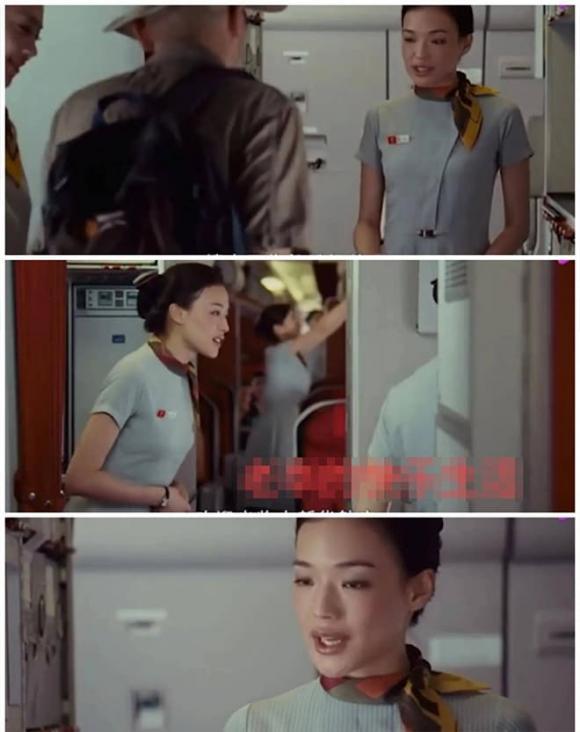 Quan Hiểu Đồng, Dương Mịch, Lưu Diệc Phi mặc đồ tiếp viên hàng không-5