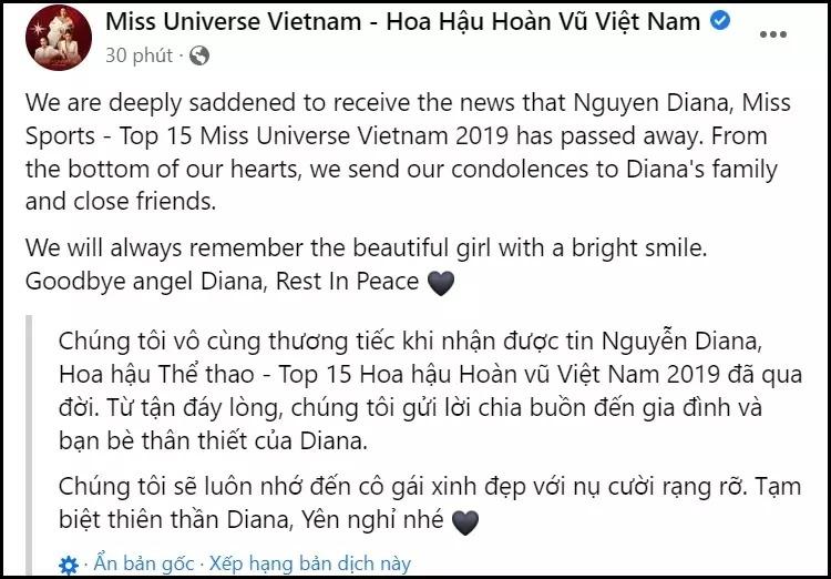 Mỹ nhân xấu số Nguyễn Diana có bệnh nhưng giấu-2