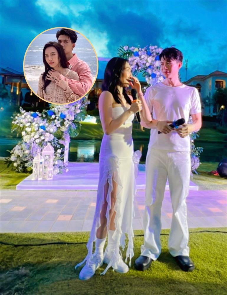 Tiệc Pre-wedding Diệu Nhi: Dâu rể đẹp đôi, Trấn Thành cứu nguy-6