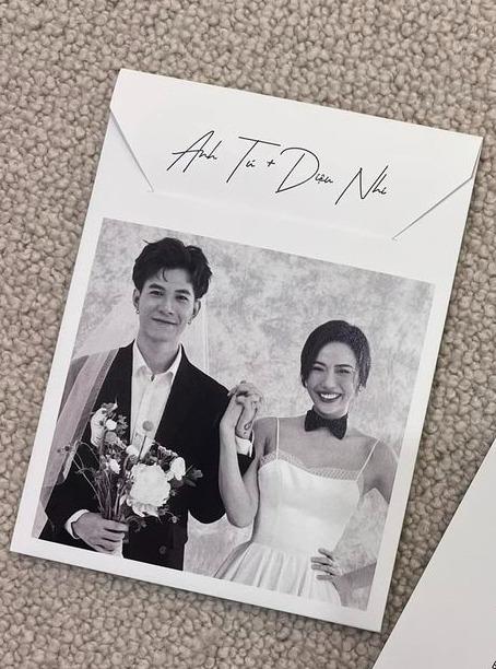 Anh Tú tung ảnh cưới chính thức, nói vỏn vẹn 3 từ với Diệu Nhi-2