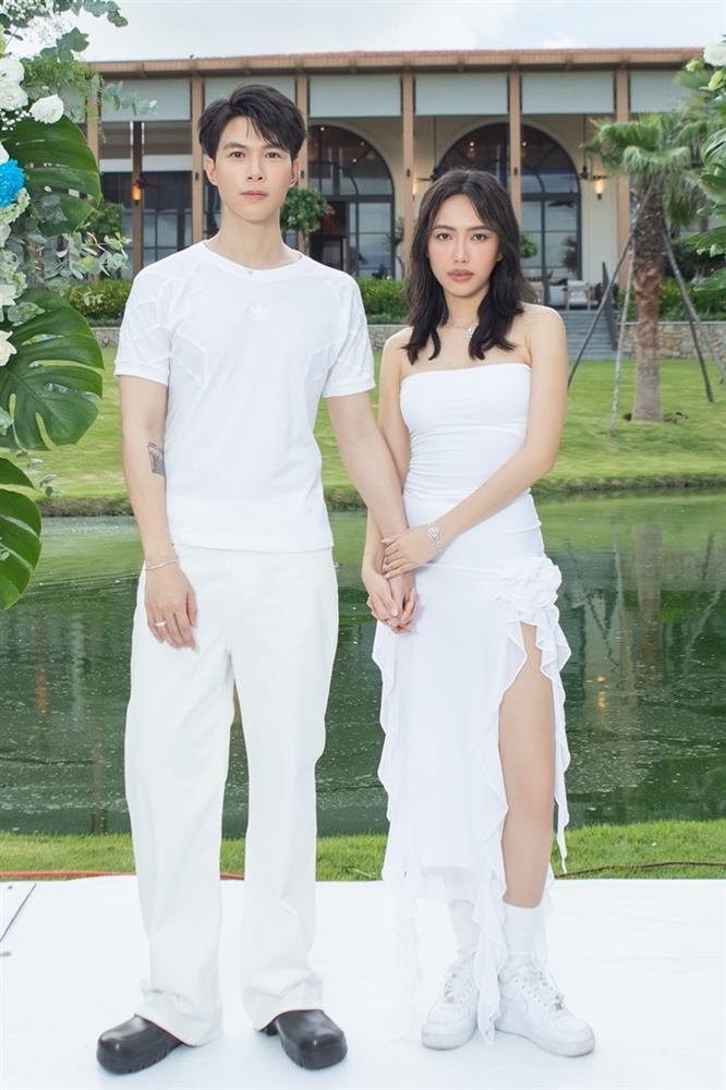 BB Trần - Hải Triều mặc váy trong đám cưới Diệu Nhi-6