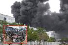 NÓNG: Cháy xưởng may ở Nam Định, hơn 250 xe máy bị thiêu rụi