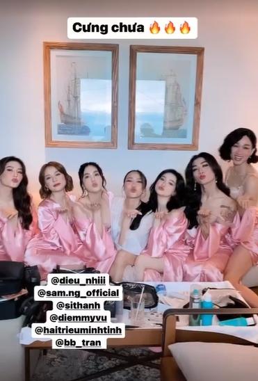 Dàn dâu phụ kịch độc: Nam Trung mặc váy, BB Trần diện corset-1