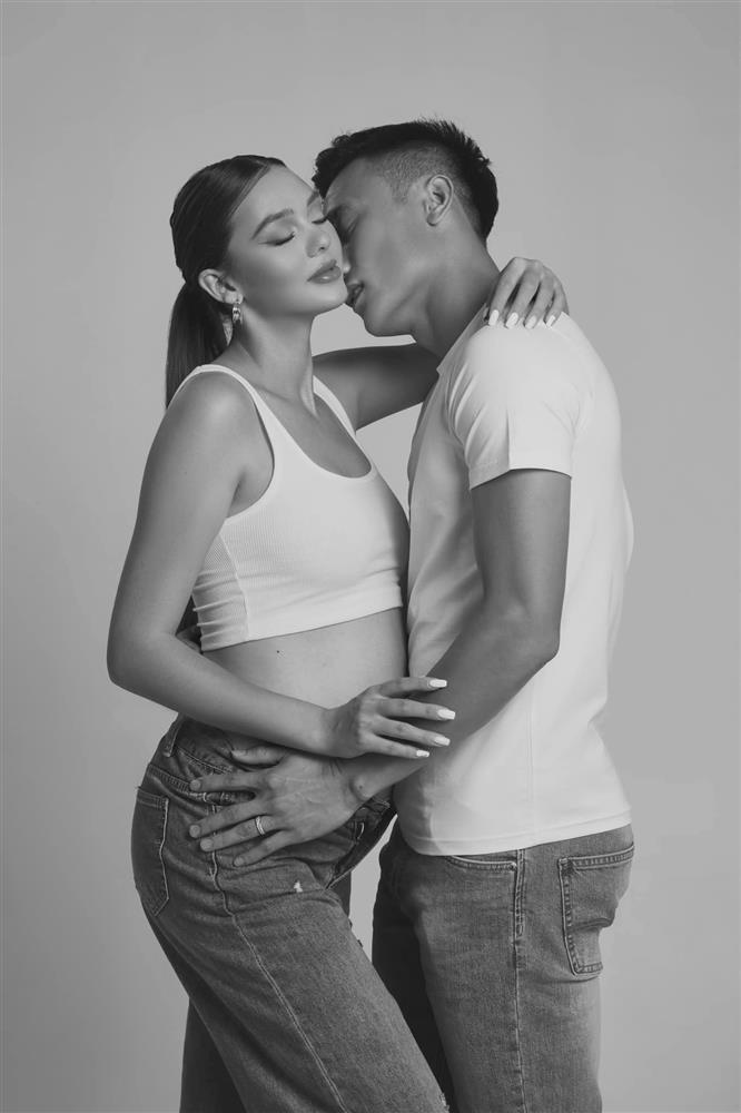 Sắp đẻ đến nơi, nhan sắc vợ Tây của Bùi Tiến Dũng gây chú ý lớn-5