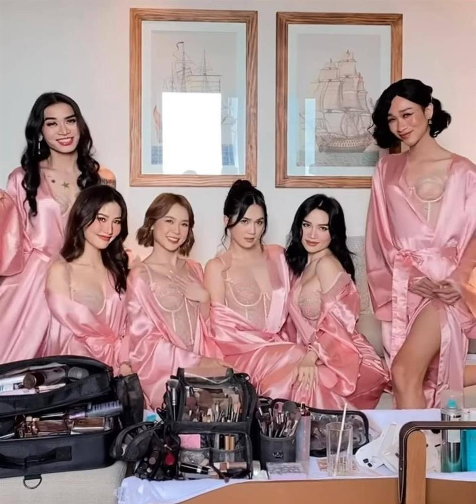 Một phù dâu của Diệu Nhi lộ ý đồ tăm tia chú rể Anh Tú-2