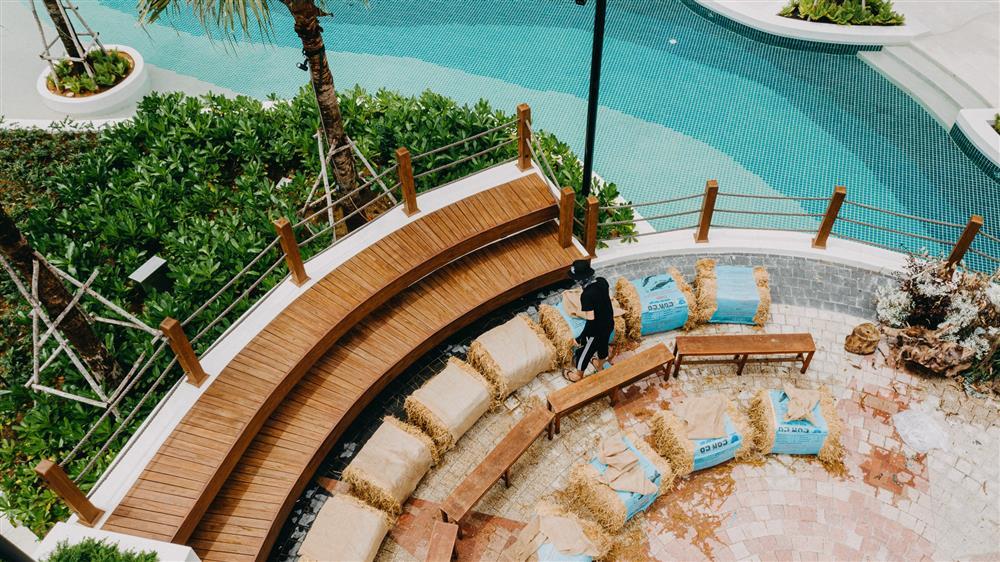 Không gian cưới Diệu Nhi - Anh Tú đơn giản vẫn ghi điểm-5