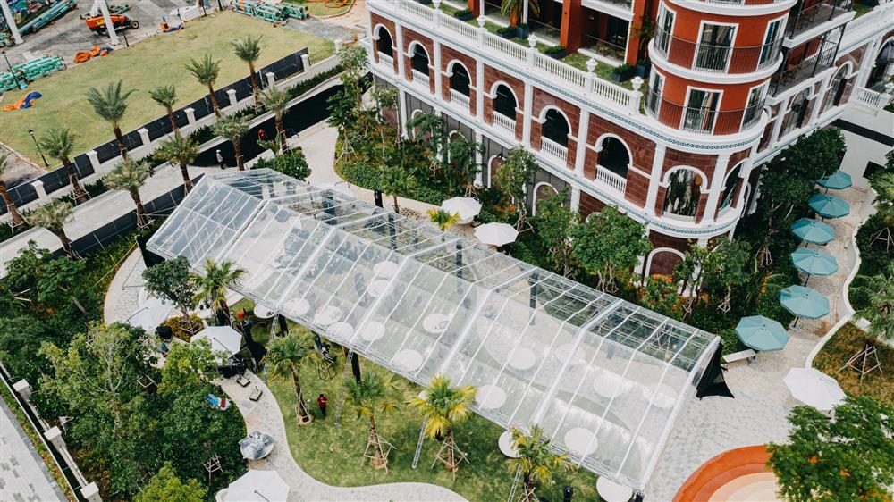 Không gian cưới Diệu Nhi - Anh Tú đơn giản vẫn ghi điểm-8