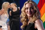 Jennifer Lopez bị Christina Aguilera cướp nụ hôn với Madonna-4