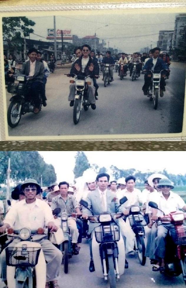 Ảnh cưới giản dị 30 năm trước gây bão: Rước dâu bằng xe đạp-7