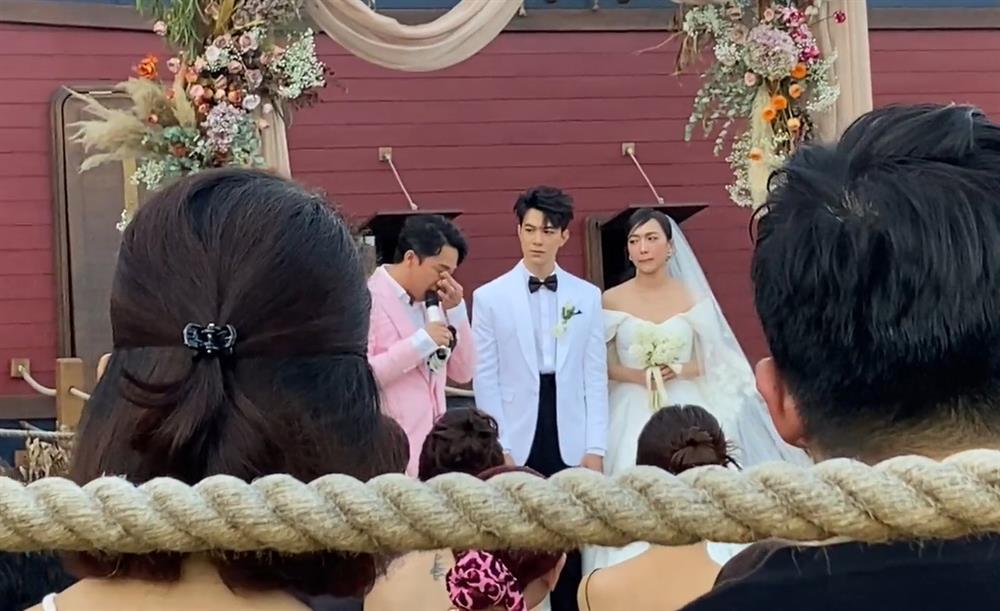 Trấn Thành rưng rưng phát biểu tại đám cưới Diệu Nhi - Anh Tú-6