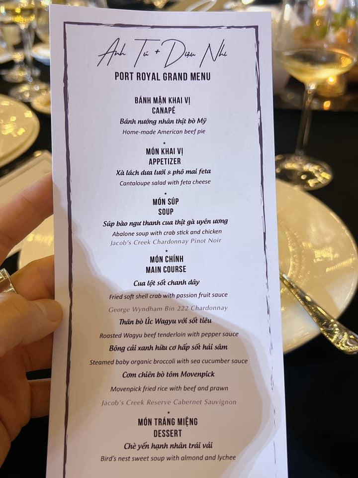 Diệu Nhi - Anh Tú đãi khách món gì trong đám cưới?-4