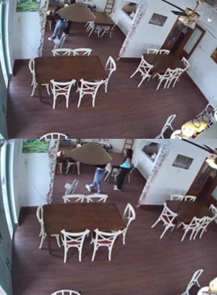 Nhóm TikToker đi cafe tự ý kéo bàn ghế để quay video-1