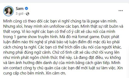 Sam vướng thị phi ngay sau đám cưới Diệu Nhi - Anh Tú-3