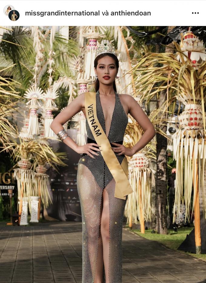 Thiên Ân quấn khăn làm áo chặt đẹp dàn thí sinh Miss Grand-13