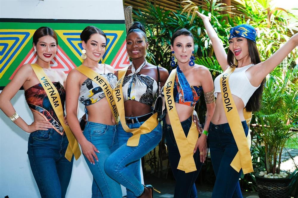 Thiên Ân quấn khăn làm áo chặt đẹp dàn thí sinh Miss Grand-5