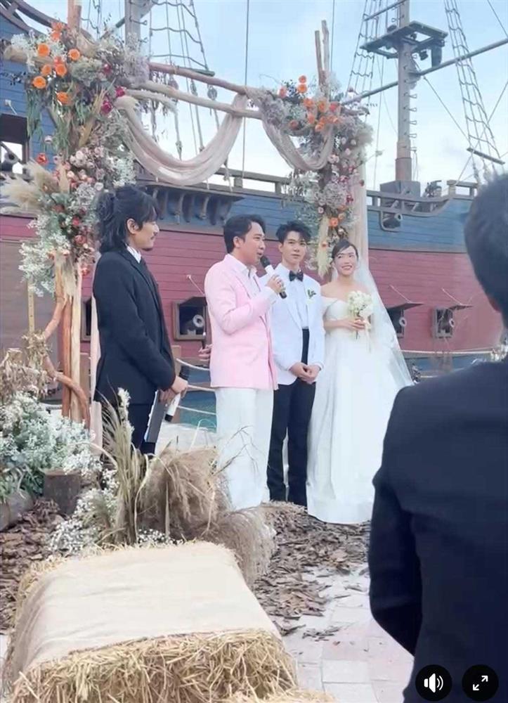 Kiều Minh Tuấn hệt cướp biển, hé lộ cát-xê dẫn đám cưới Diệu Nhi-2