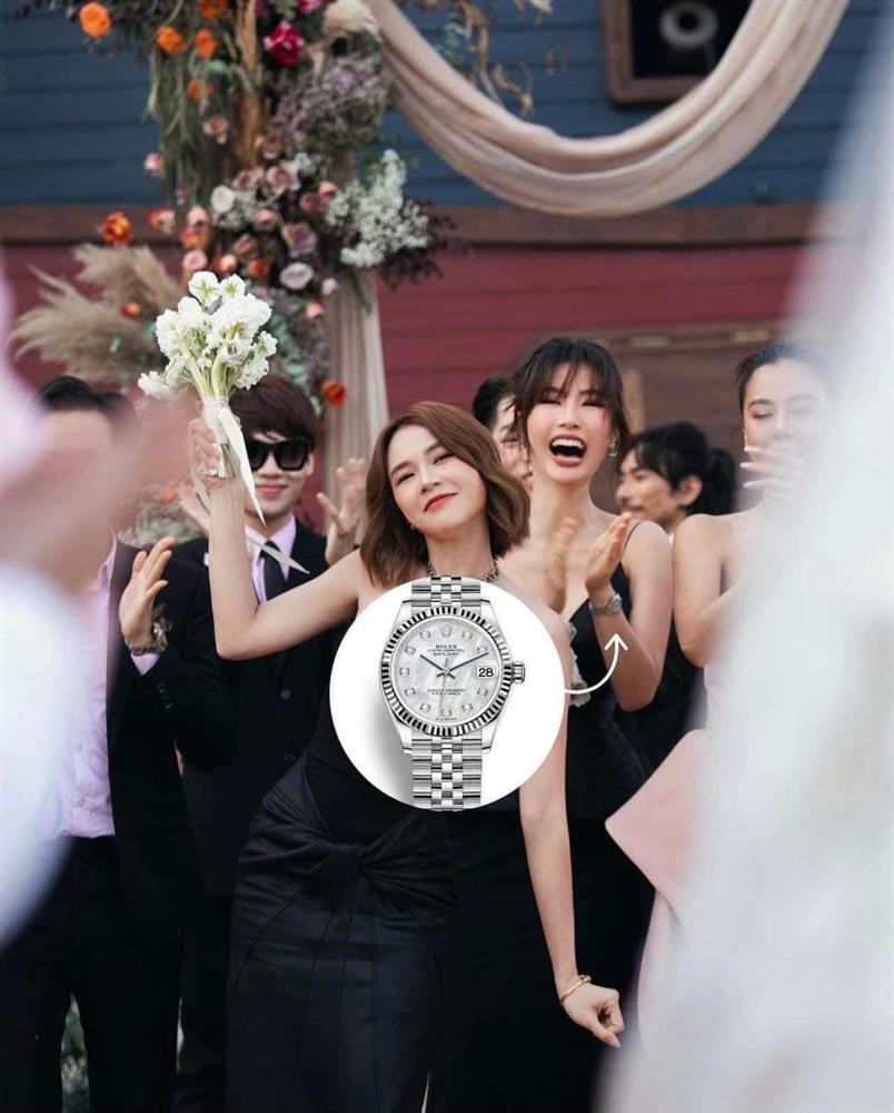 Choáng váng bóc giá đồng hồ sao Việt đeo đi ăn cưới Diệu Nhi-4