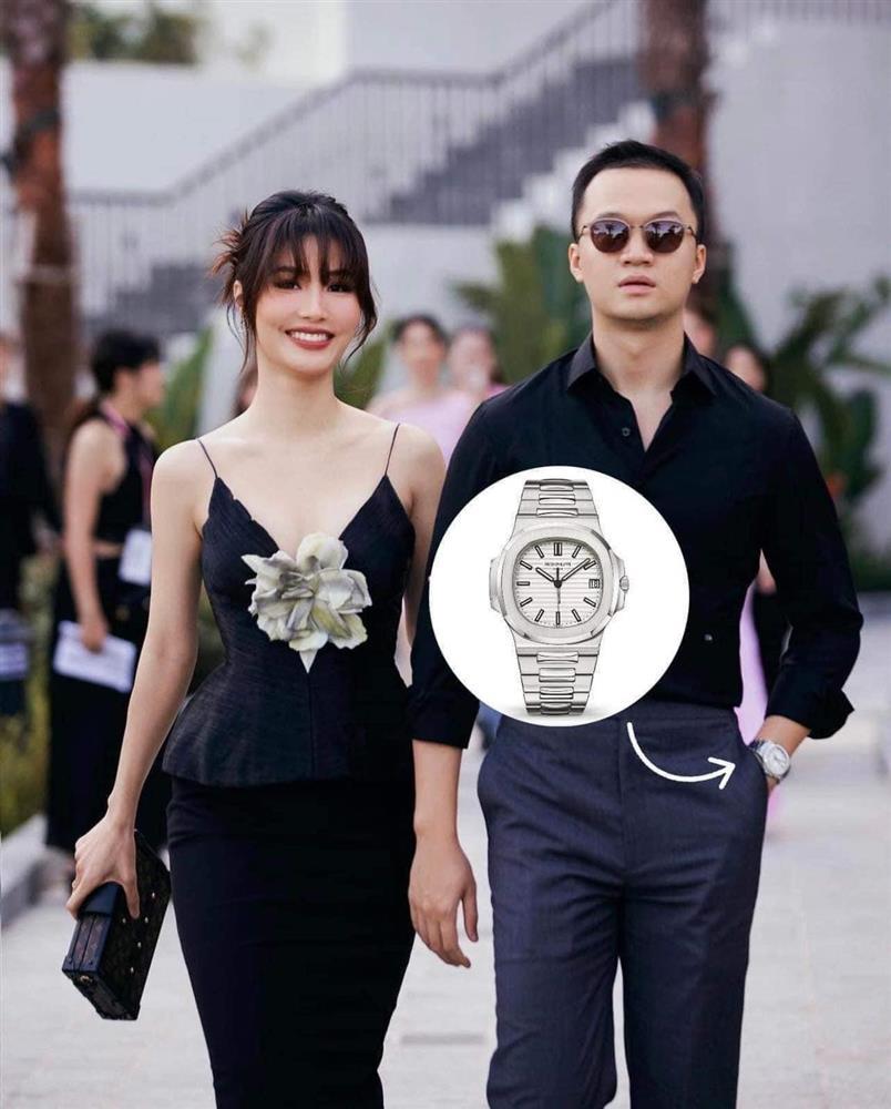 Choáng váng bóc giá đồng hồ sao Việt đeo đi ăn cưới Diệu Nhi-3