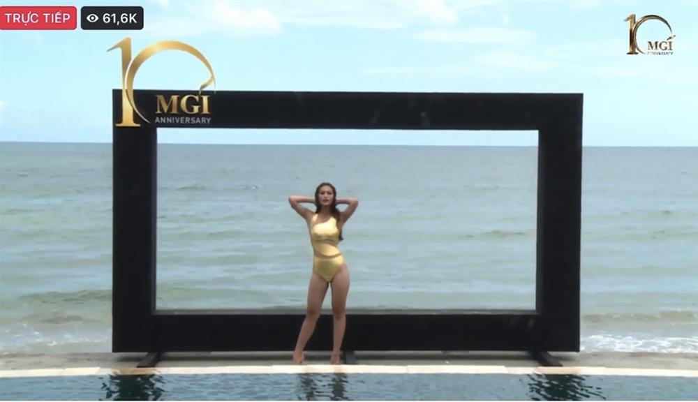 Thiên Ân diễn bikini, tóc tai phản chủ tại Miss Grand-2