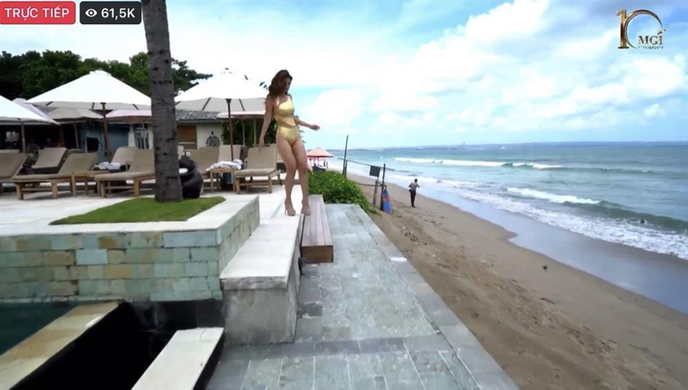 Thiên Ân diễn bikini, tóc tai phản chủ tại Miss Grand-3