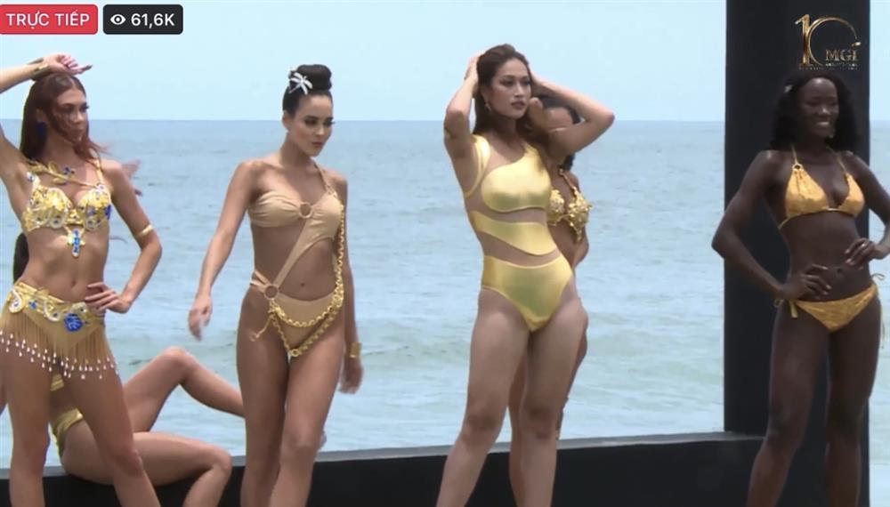 Thiên Ân diễn bikini, tóc tai phản chủ tại Miss Grand-8