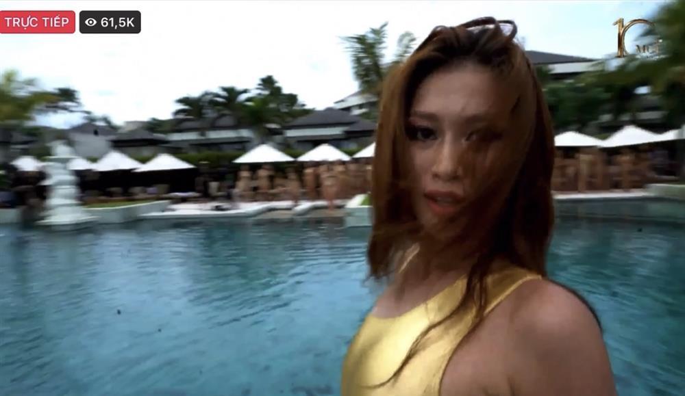 Thiên Ân diễn bikini, tóc tai phản chủ tại Miss Grand-6