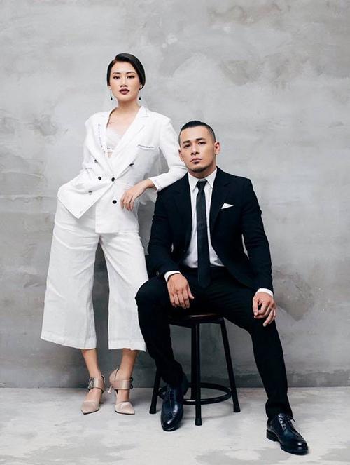 Diệu Nhi tổng kết ảnh cưới với bộ hình mặc vest đen chuẩn men-11