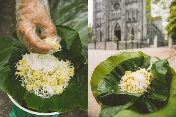 Cách làm món chả cốm Hà Nội dẻo thơm, vàng rụm của mẹ đảm-8