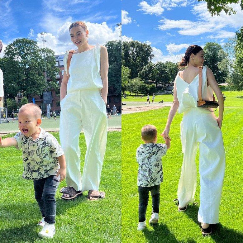 Hà Hồ - Lệ Quyên đi dép lê hàng chục triệu vi vu châu Âu-11