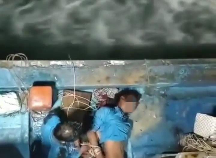 Một ngư dân bị trói tay chân, đánh đập dã man trên biển-1