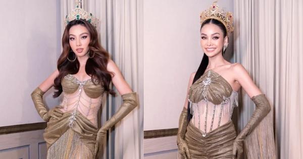 Thùy Tiên lép vế khi song ca cùng hoa hậu Engfa-3