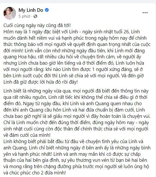 HOT: Đỗ Mỹ Linh tung ảnh cưới với con trai bầu Hiển-3