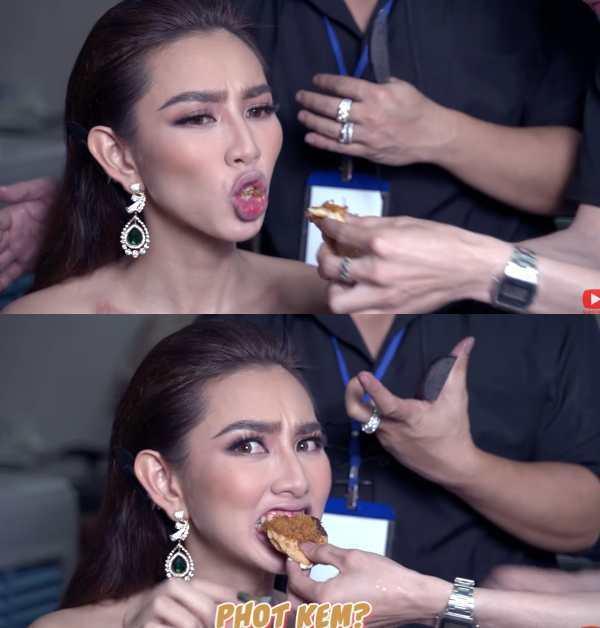 Thùy Tiên cứ ăn là bị dìm hàng, trôi hết hình tượng Miss Grand International-2